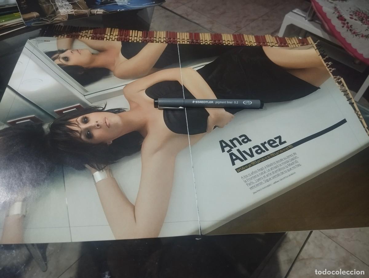 Coleccionismo de revistas y peri&oacute;dicos: ANA ALVAREZ RECORTE REVISTA 4 P&Aacute;GINAS 2007