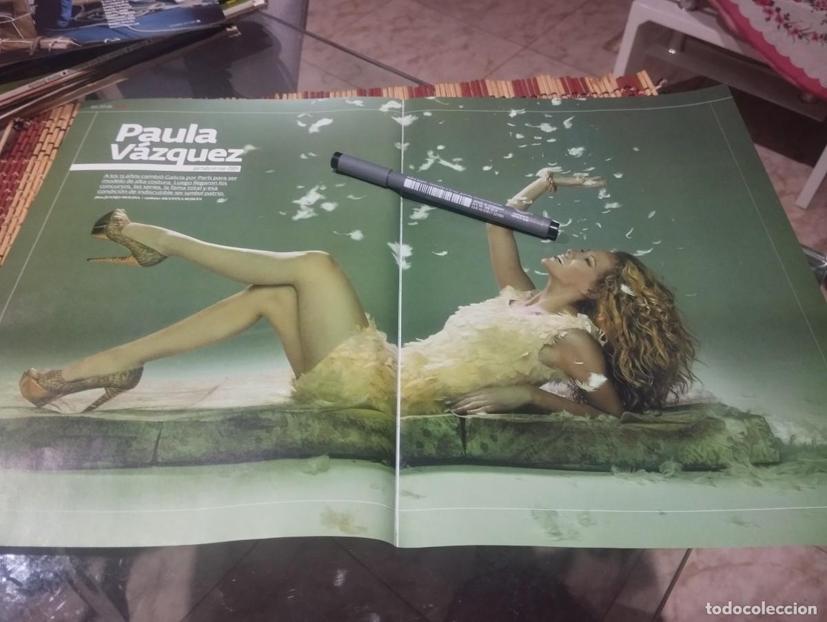 Coleccionismo de revistas y peri&oacute;dicos: PAULA V&Aacute;ZQUEZ RECORTE REVISTA 3 P&Aacute;GINAS 2007