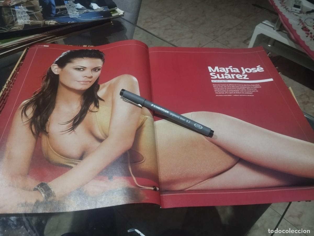 Coleccionismo de revistas y peri&oacute;dicos: MARIA JOS&Eacute; SUAREZ RECORTE REVISTA 4 P&Aacute;GINAS 2007