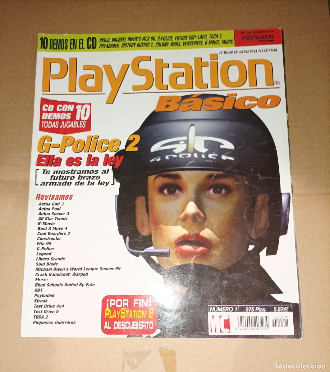 Coleccionismo de revistas y peri&oacute;dicos: Revista PlayStation B&aacute;sico N&ordm;1 (Sin Disco)
