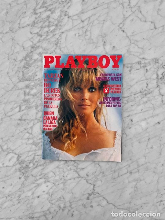 Coleccionismo de revistas y peri&oacute;dicos: PLAYBOY - 1981 - MORRIS WEST, BO DEREK, KYMBERLY HERRIN, KATHARINE HEPBURN, CHARLES BERLITZ