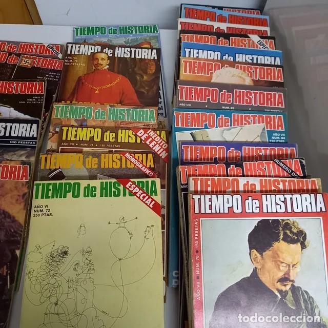 Coleccionismo de revistas y peri&oacute;dicos: Colecci&oacute;n completa revista Tiempo de Historia