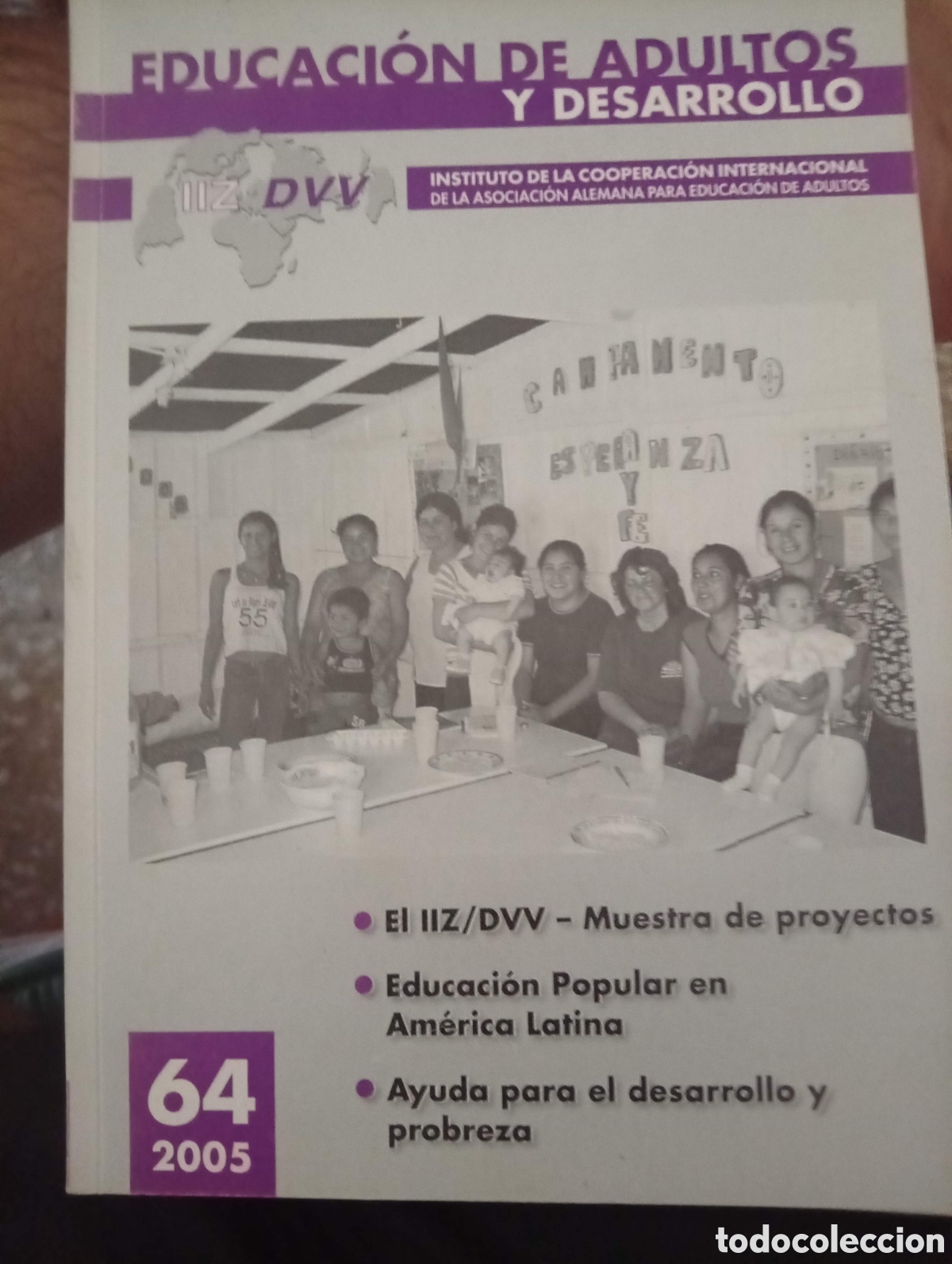 Coleccionismo de revistas y peri&oacute;dicos: Educaci&oacute;n de adultos y desarrollo. Revista n&uacute;m.64 -2005-