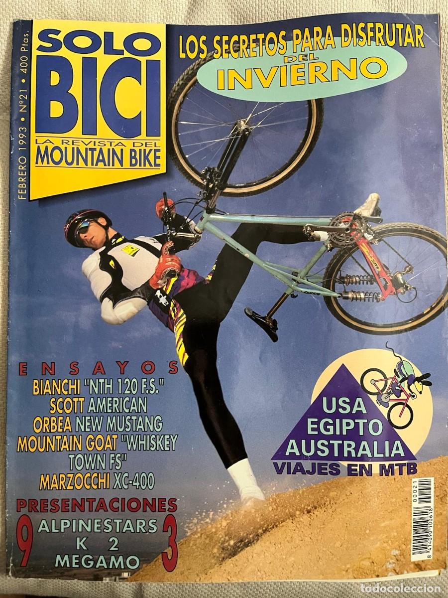 Coleccionismo de revistas y peri&oacute;dicos: Solo Bici n.&ordm; 21 de 1993-Alpinestars K2