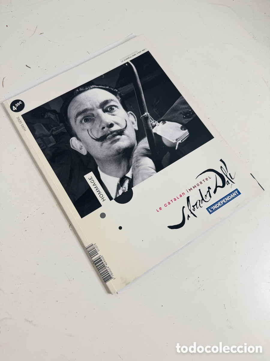 Coleccionismo de revistas y peri&oacute;dicos: revista especial Hors-s&eacute;rie L'Ind&eacute;pendant: Salvador Dal&iacute;, le Catalan immortel,