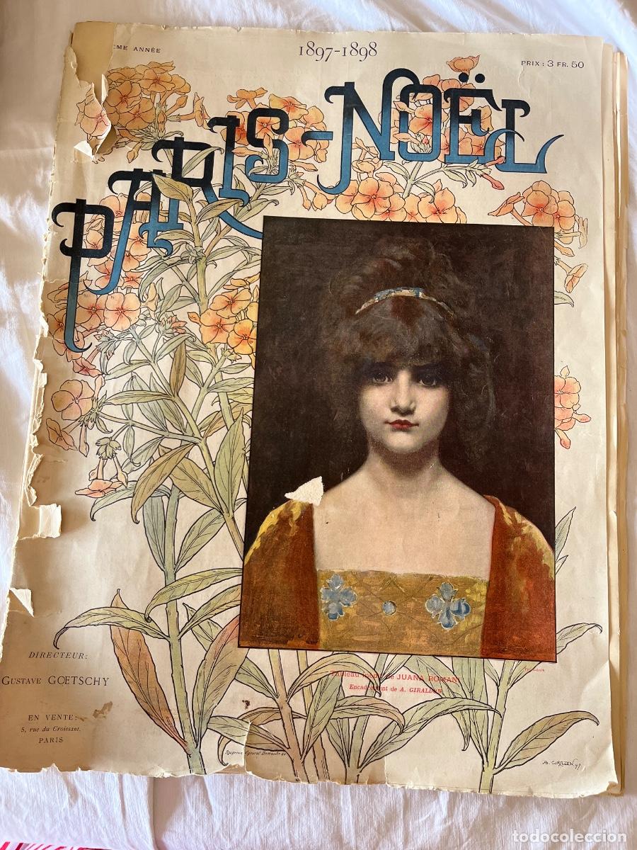 Coleccionismo de revistas y peri&oacute;dicos: Paris - No&euml;l 1897-1898 revista dirigida por Gustave Goetschy