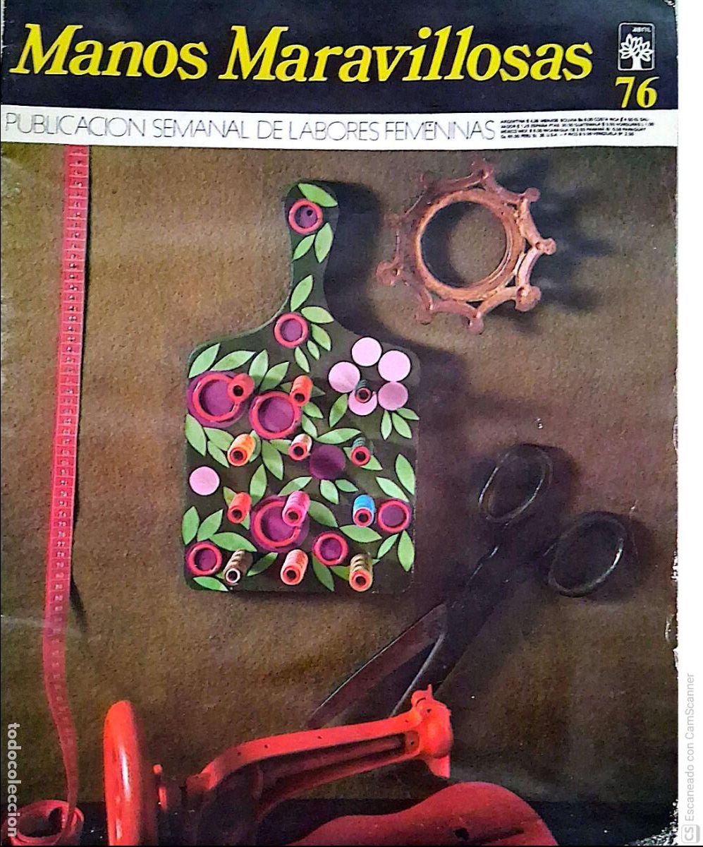 Coleccionismo de revistas y peri&oacute;dicos: Manos Maravillosas N&ordm; 76. Publicaci&oacute;n Semanal de Labores Femeninas. 16 P&aacute;ginas del tama&ntilde;o 24 x 31