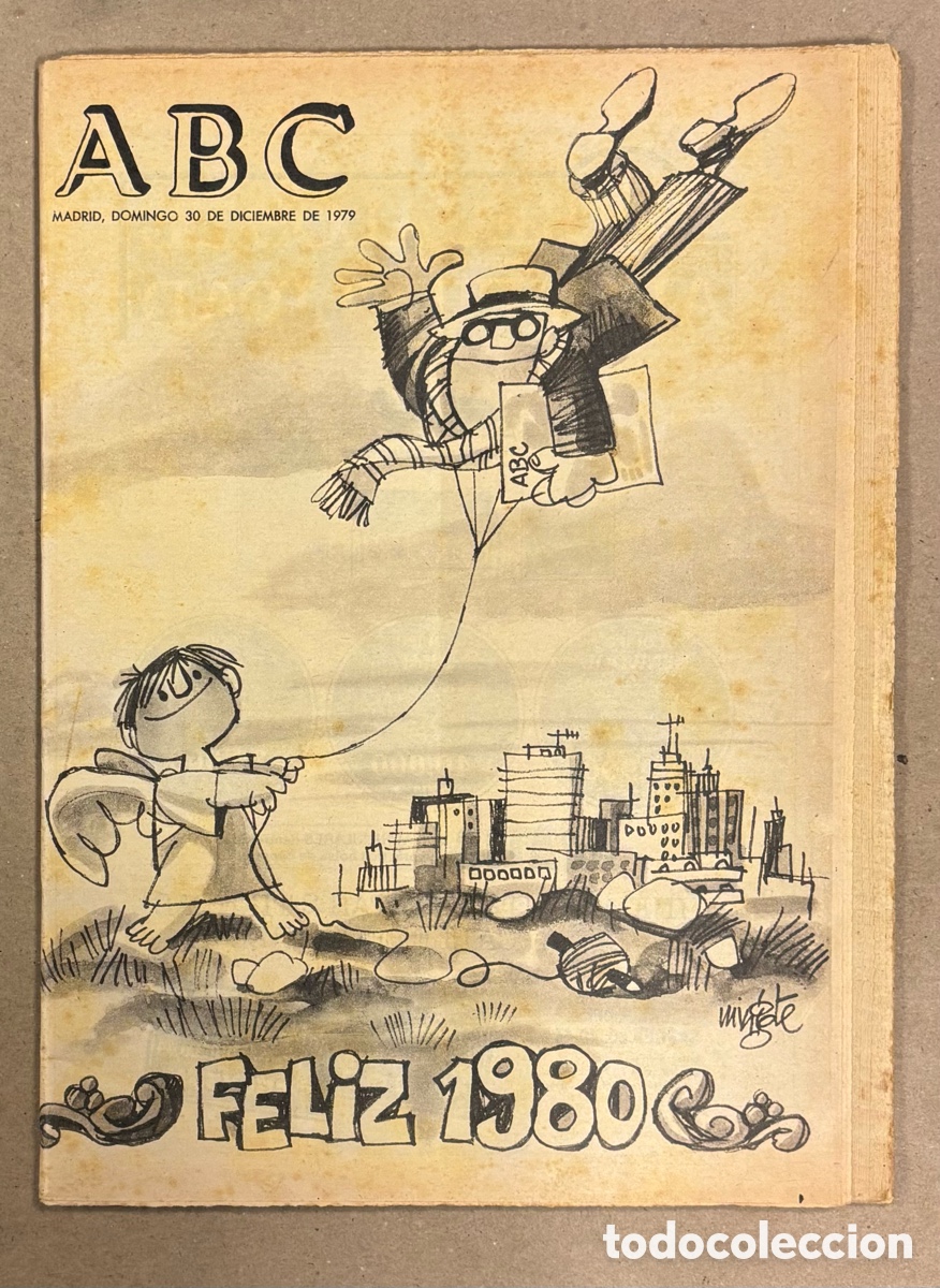 Coleccionismo de revistas y peri&oacute;dicos: ABC (30 DE DICIEMBRE DE 1979). FELIZ 1980,&hellip;