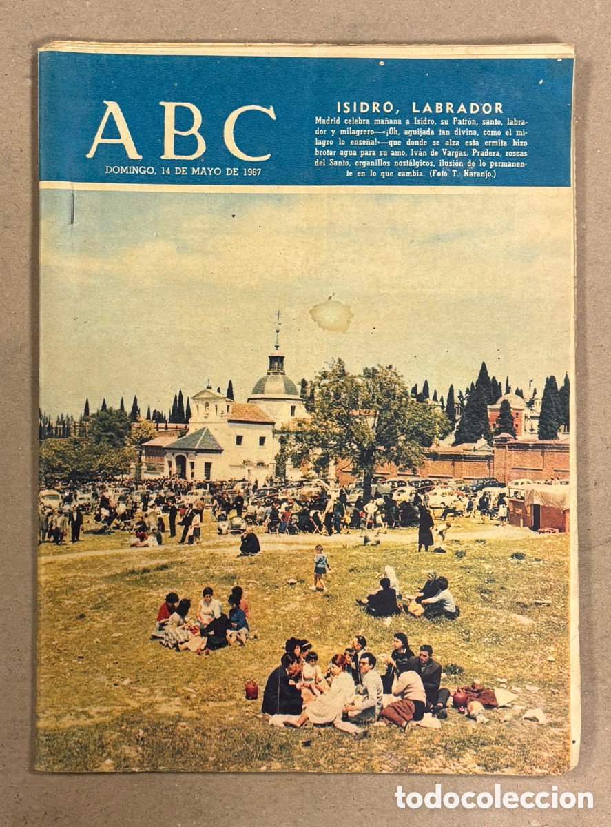 Coleccionismo de revistas y peri&oacute;dicos: ABC (14 DE MAYO DE 1967). FIESTAS MADEID SAN ISIDRO LABRADOR,&hellip;