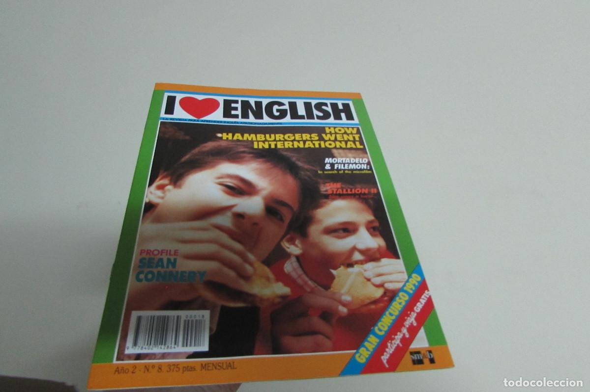 Coleccionismo de revistas y peri&oacute;dicos: I LOVE ENGLISH A&Ntilde;O 2 , N&ordm; 8 - SEAN CONNERY