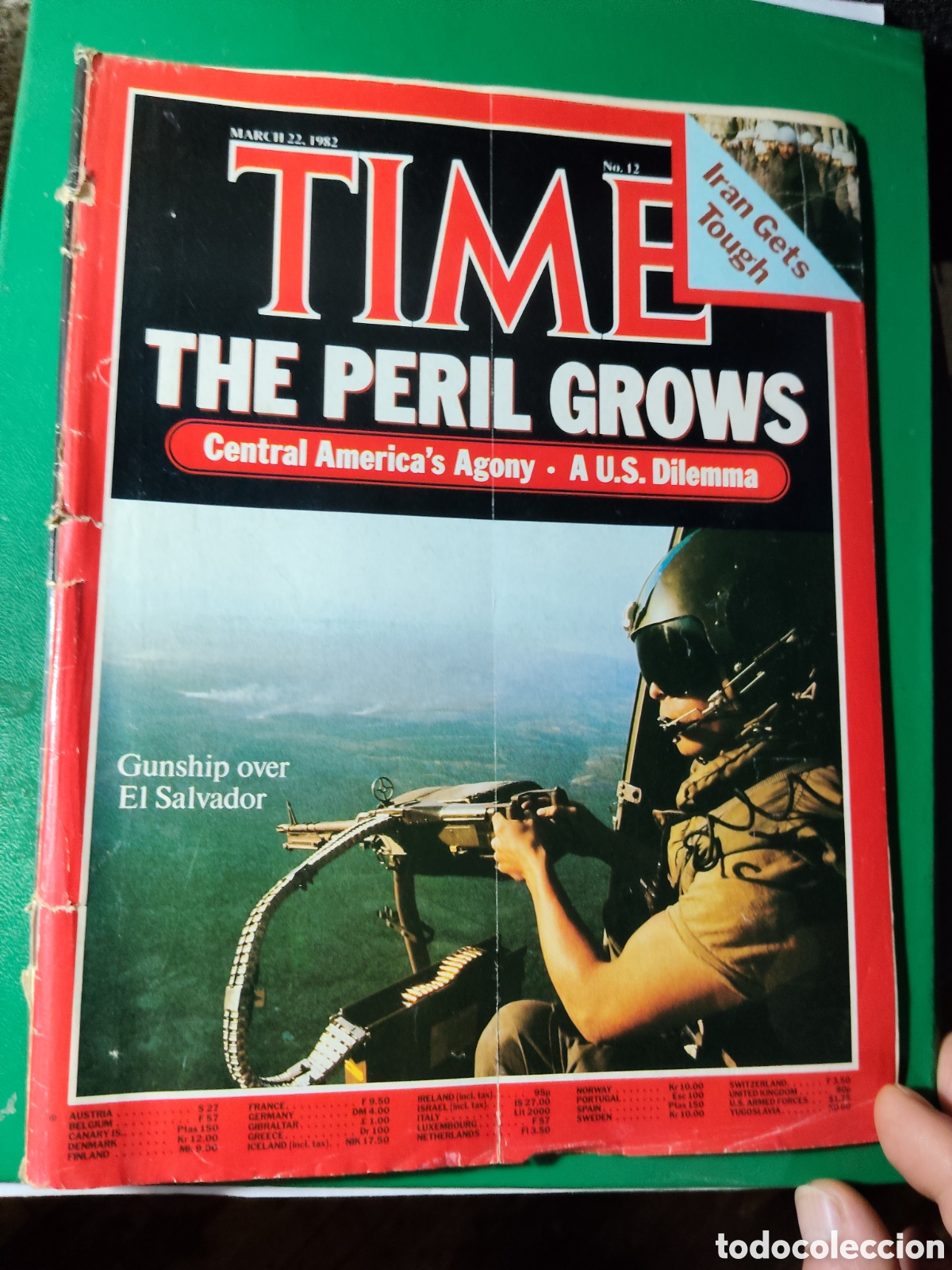 Coleccionismo de revistas y peri&oacute;dicos: Revista TIME 22 marzo 1982 n&deg;12