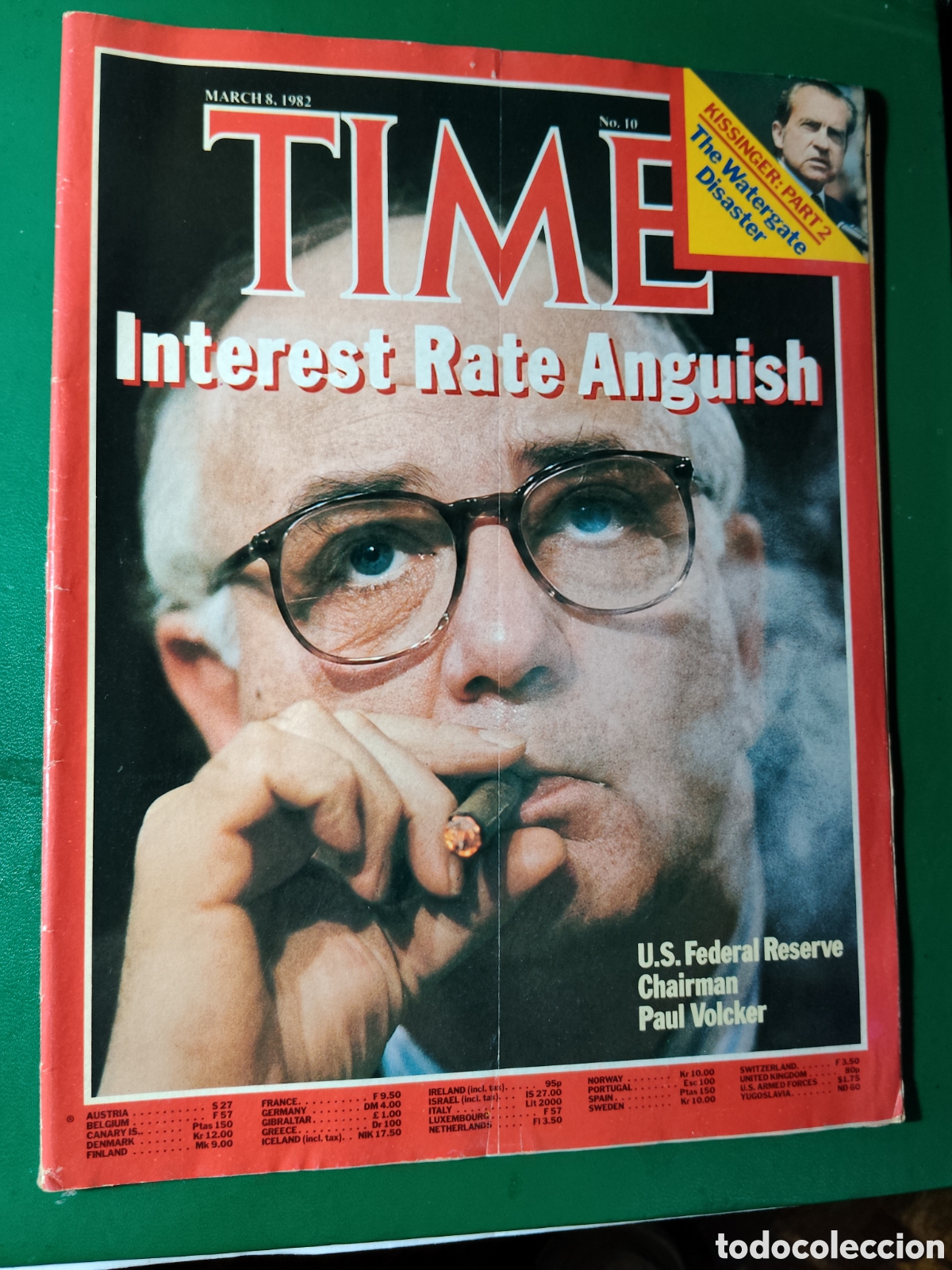 Coleccionismo de revistas y peri&oacute;dicos: Revista TIME 8 marzo 1982 n&deg;10