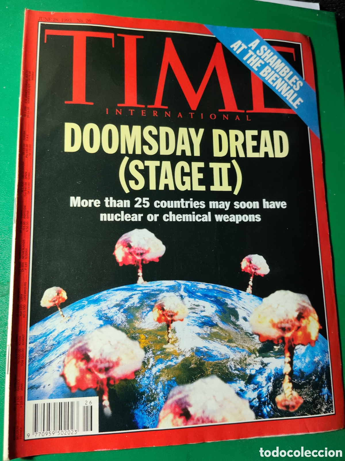 Coleccionismo de revistas y peri&oacute;dicos: Revista TIME 26 june 1983 n&deg;26