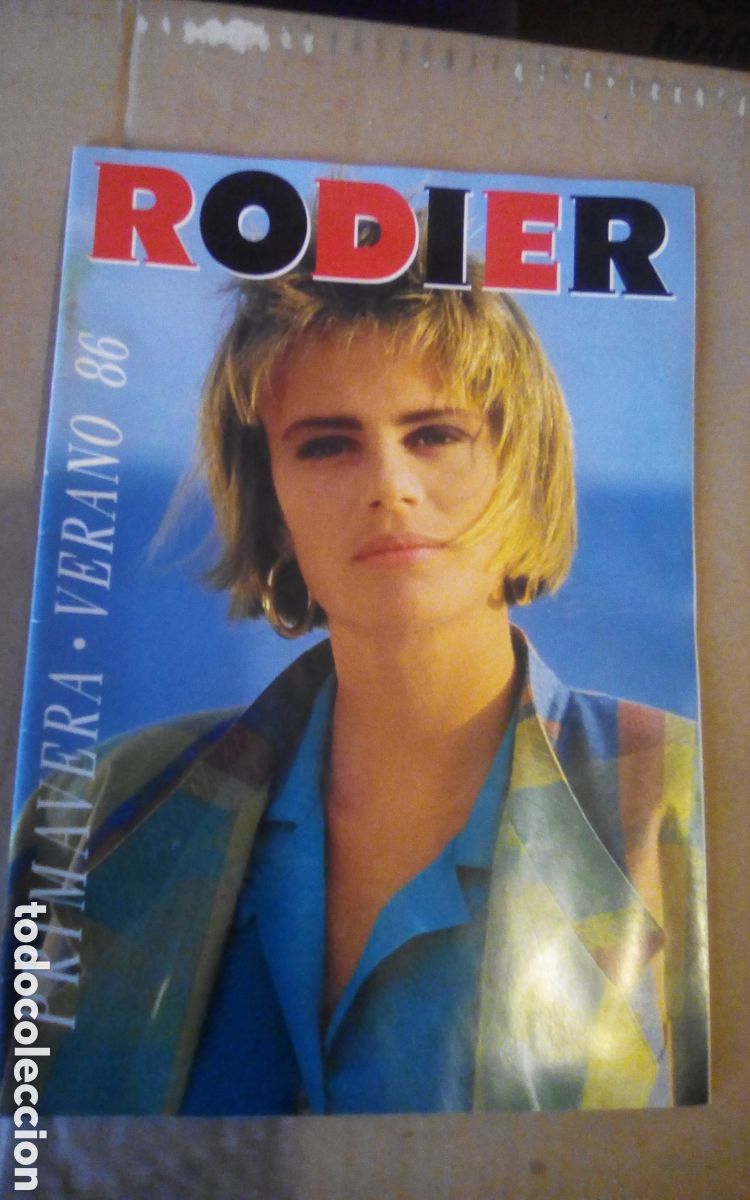 Coleccionismo de revistas y peri&oacute;dicos: Rodier. Primavera - Verano 1986. Revista de moda.