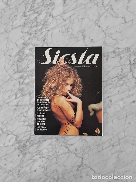 Coleccionismo de revistas y peri&oacute;dicos: SIESTA - 1976 - JOSE LUIS DE VILALLONGA, LAURA ANTONELLI, RAY BRADBURY, EVA IONESCO