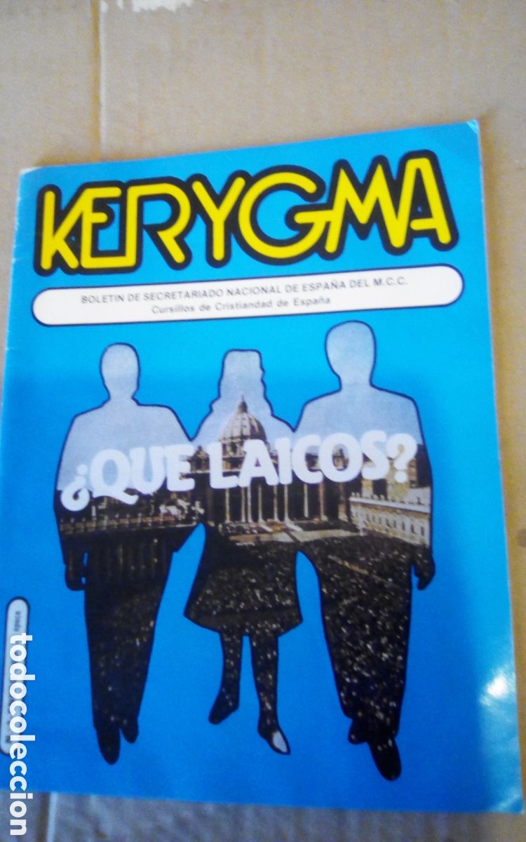 Coleccionismo de revistas y peri&oacute;dicos: Kerygma, n&deg; 1. A&ntilde;o 1987. Bolet&iacute;n del Secretariado Nacional de Espa&ntilde;a. Cursillos cristiandad.