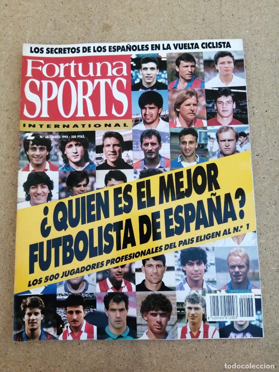 Coleccionismo de revistas y peri&oacute;dicos: REVISTA FORTUNA SPORTS (NUMERO 36) QUIEN ES EL MEJOR FUTBOLISTA DE ESPA&Ntilde;A