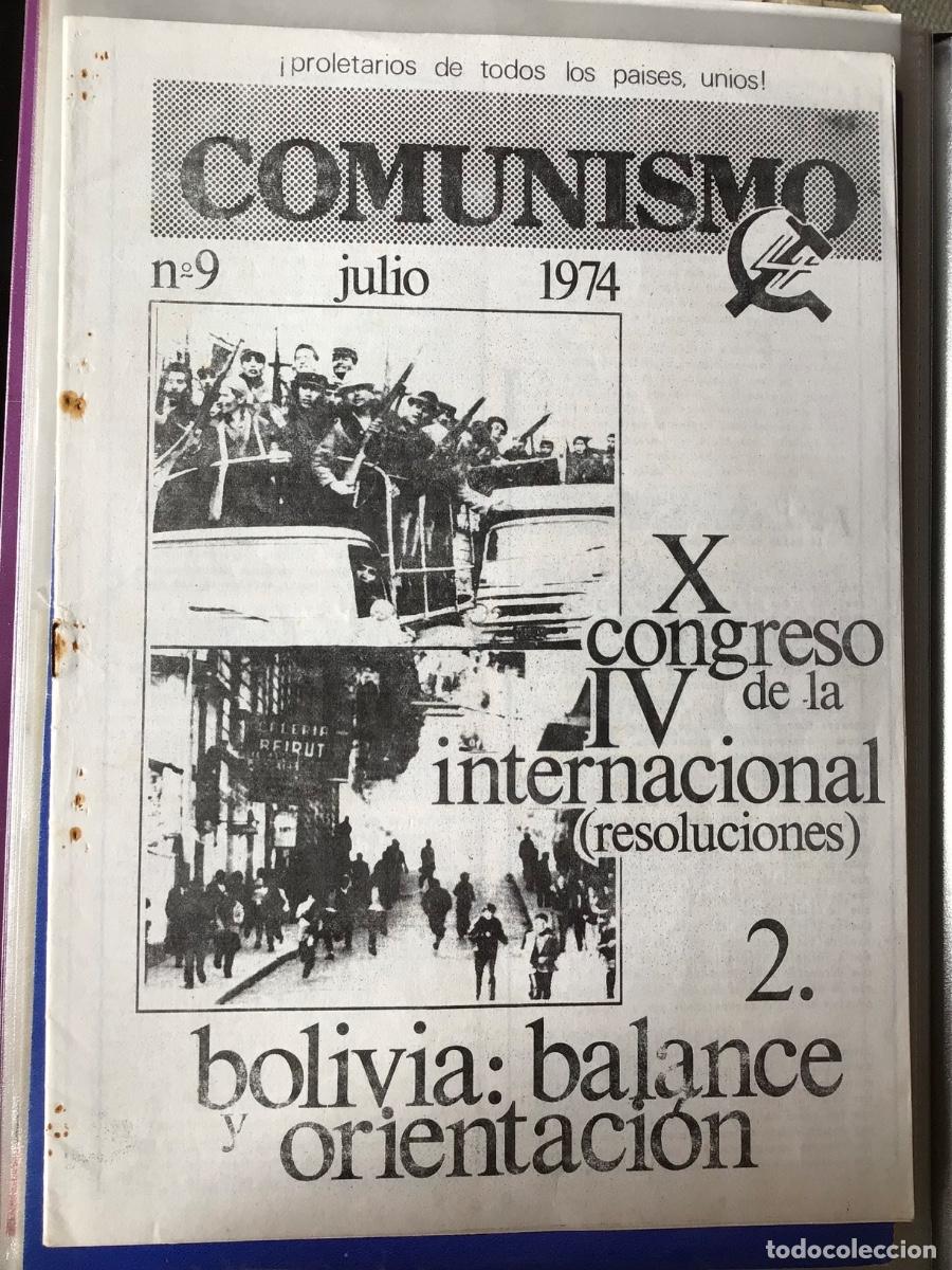 Coleccionismo de revistas y peri&oacute;dicos: Comunismo publicaci&oacute;n de la Liga Comunista a&ntilde;o 1974