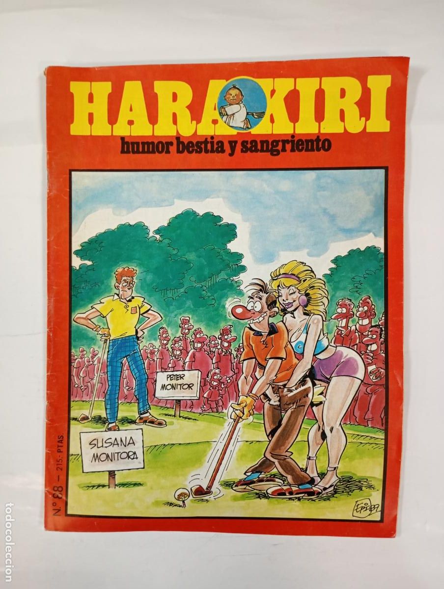Coleccionismo de revistas y peri&oacute;dicos: REVISTA HARA KIRI N&ordm; 88. HUMOR BESTIA Y SANGRIENTO. TDKR17