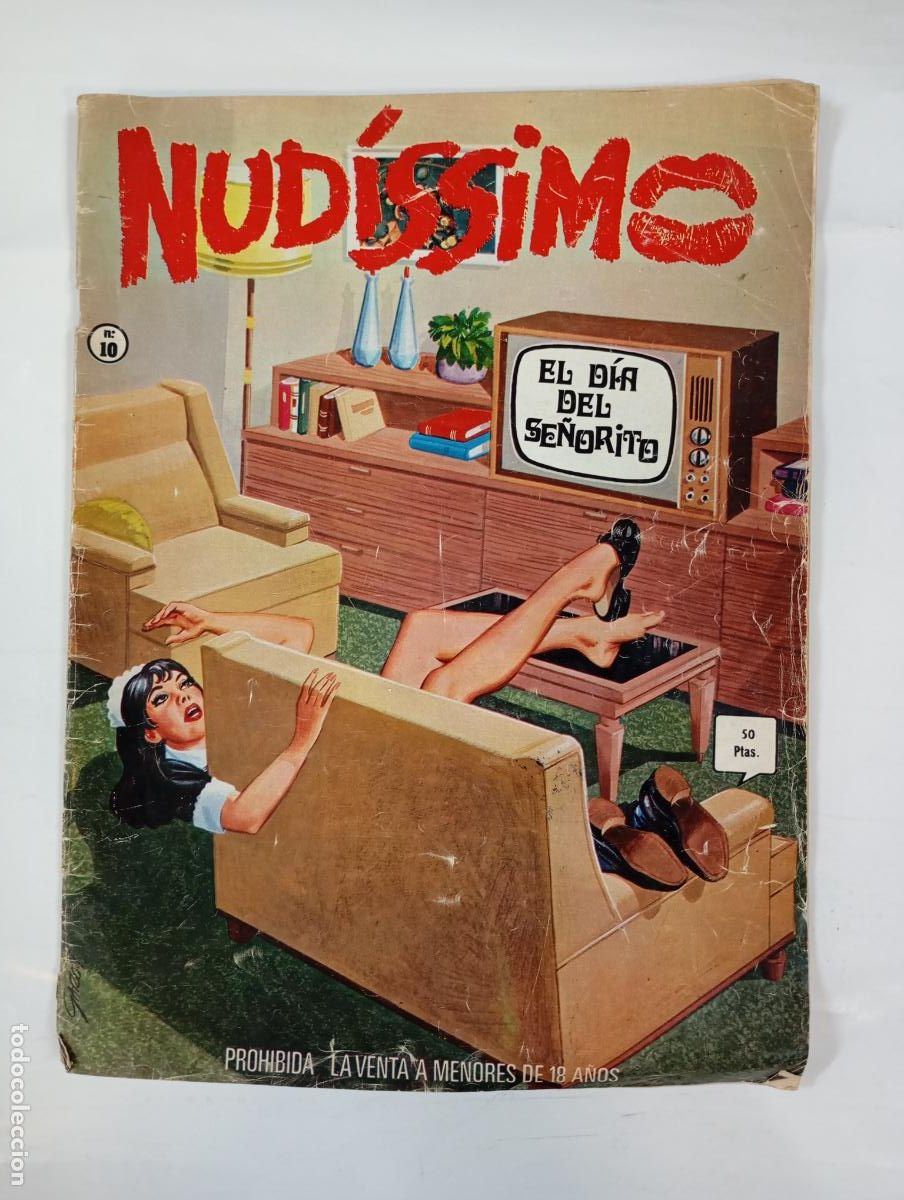 Coleccionismo de revistas y peri&oacute;dicos: REVISTA NUD&Iacute;SSIMO. N&ordm; 10. TDKR17