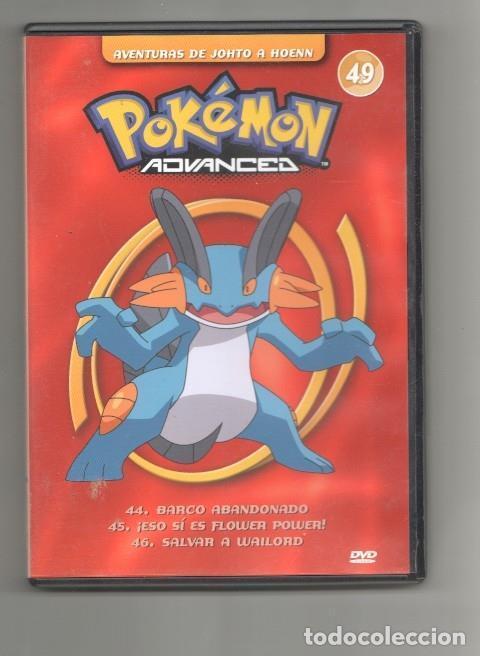 Coleccionismo de revistas y peri&oacute;dicos: DVD: Pokemon Advanced - Aventuras de Johto a Hoenn 49 (contiene los capitulos de 44 a 46)
