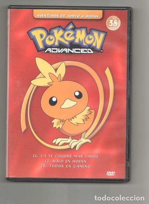 Coleccionismo de revistas y peri&oacute;dicos: DVD: Pokemon Advanced - Aventuras de Johto a Hoenn 38 (contiene los capitulos de 11 a 13)