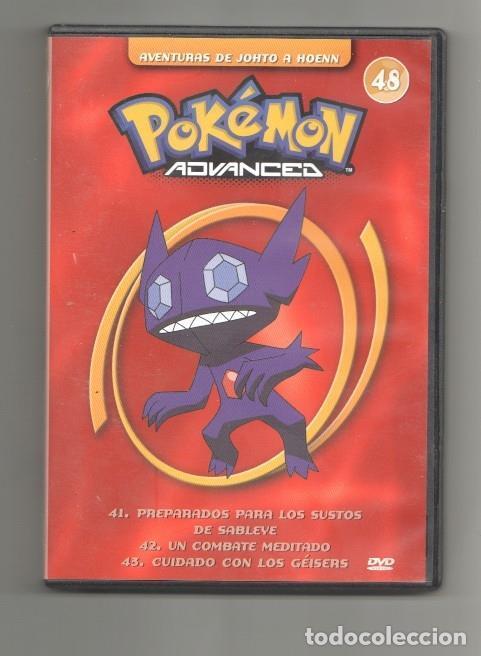 Coleccionismo de revistas y peri&oacute;dicos: DVD: Pokemon Advanced - Aventuras de Johto a Hoenn 48 (contiene los capitulos de 41 a 43)