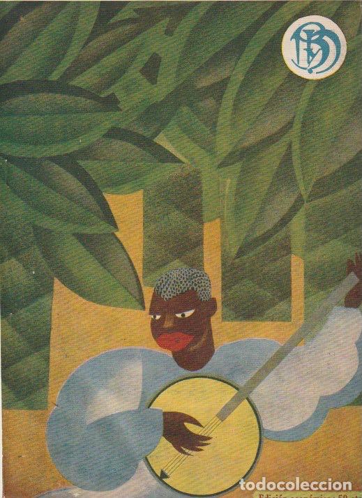 Coleccionismo de revistas y peri&oacute;dicos: Son cubano / ilustraci&oacute;n de Juan Ernesto Vinaldel para cubierta de revista Blanco y Negro - 1935