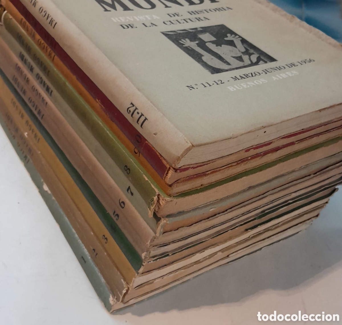 Coleccionismo de revistas y peri&oacute;dicos: Imago Mundi. Revista de Historia de Cultura 1 A 11/12 Colecci&oacute;n Completa. Romero. Giusti, Babini, et