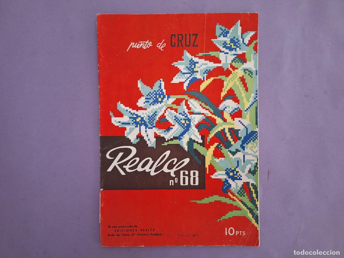 Collezionismo di Riviste e Giornali: REVISTA LABORES REALCE N&ordm; 68 PUNTO DE CRUZ A&Ntilde;O 1958 VALENCIA