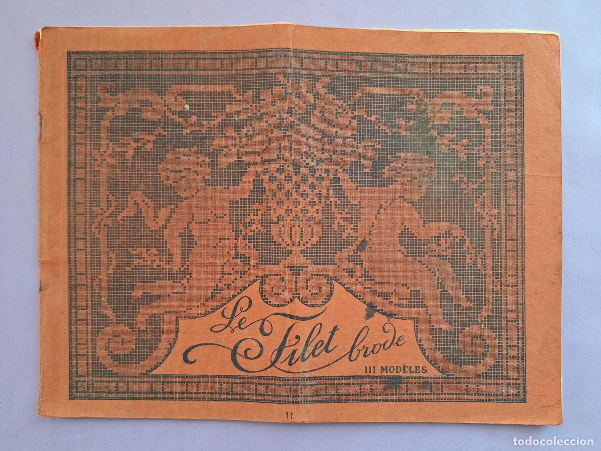 Coleccionismo de revistas y peri&oacute;dicos: ALBUM LABORES LE FILET BRODE COLECCION RECKO EDUARD BOUCHERIT PARIS