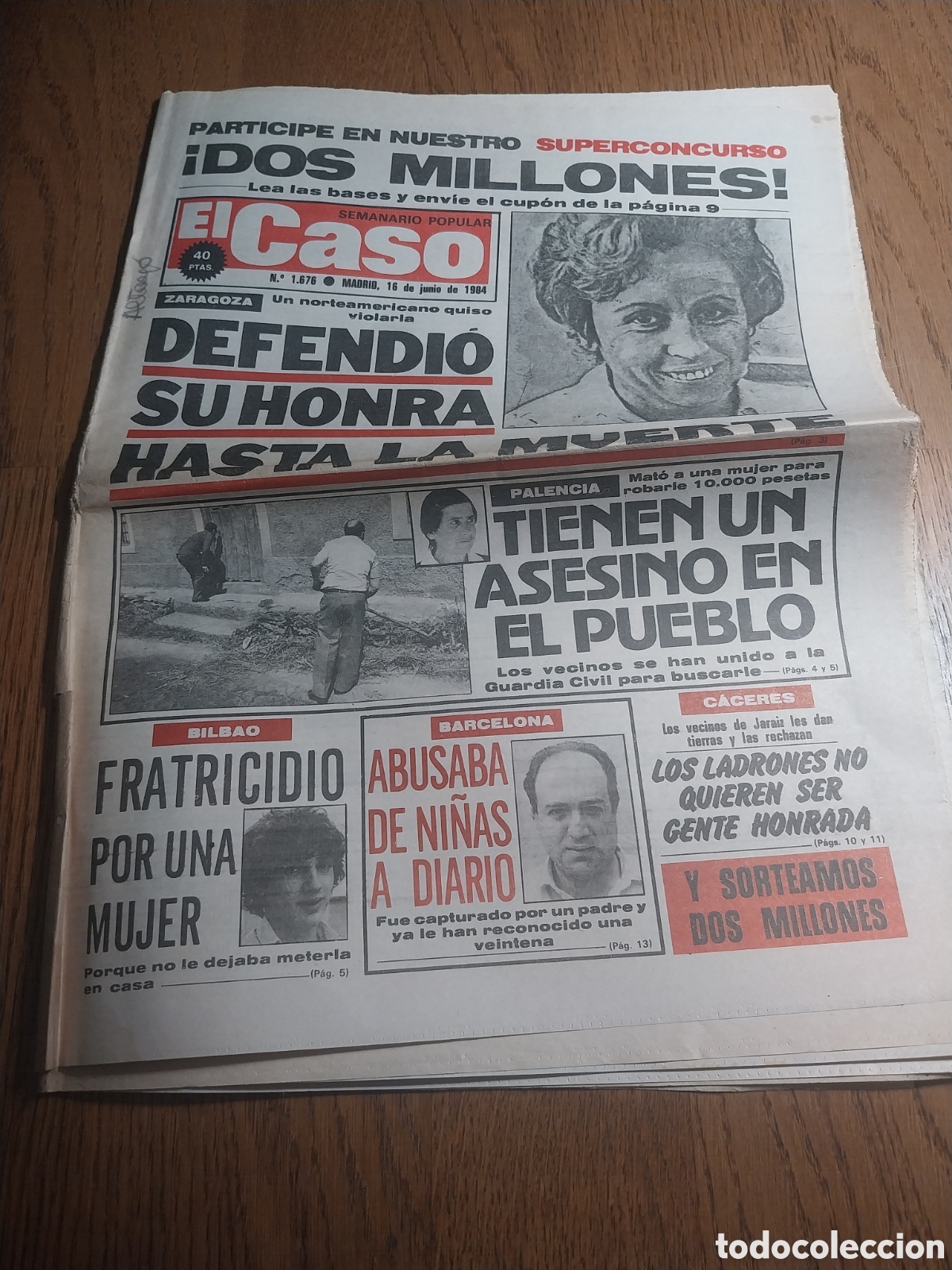 Coleccionismo de revistas y peri&oacute;dicos: EL CASO 1984 ZARAGOZA