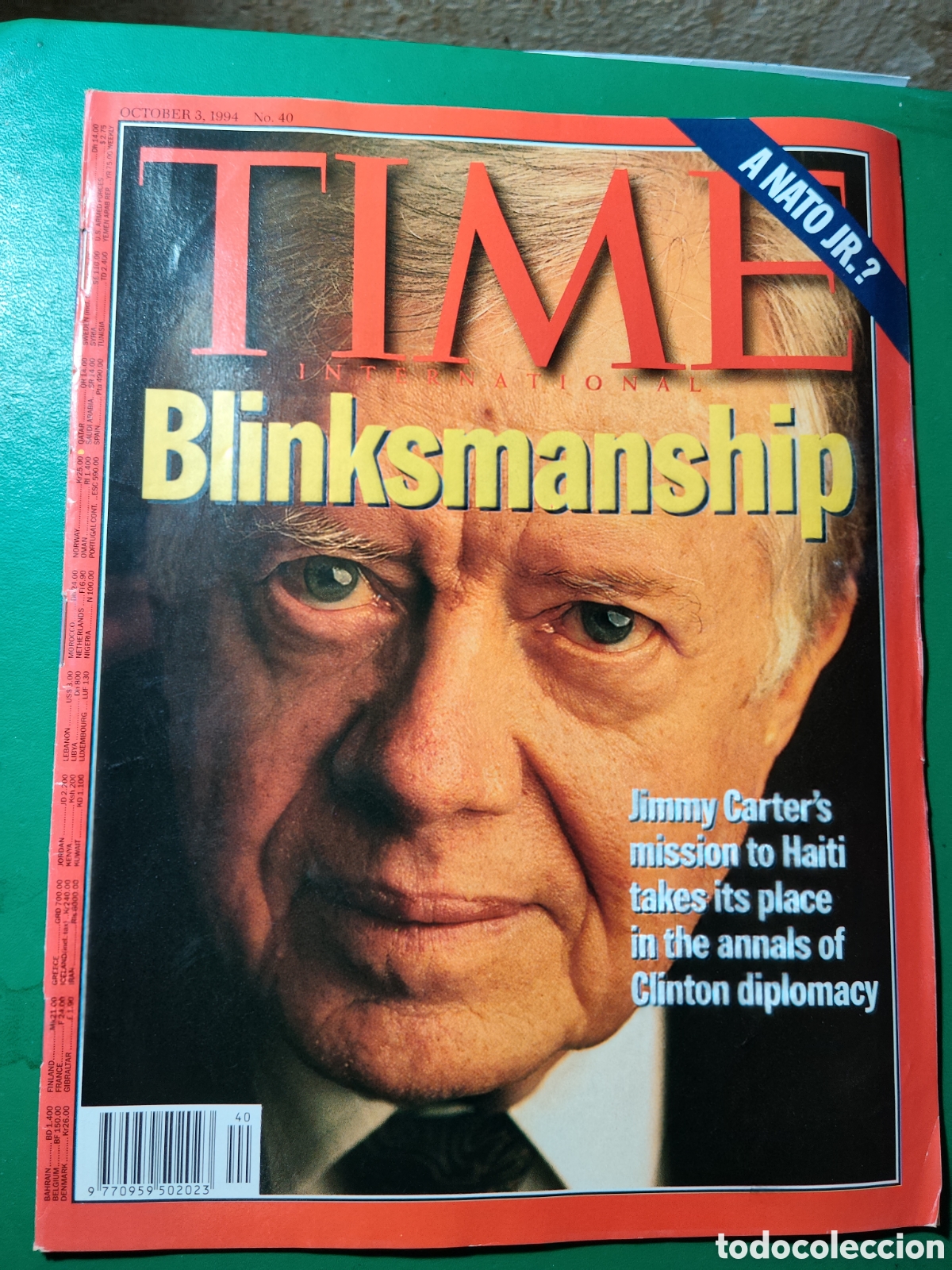 Coleccionismo de revistas y peri&oacute;dicos: Revista TIME 3 octubre 1994 n&deg;40