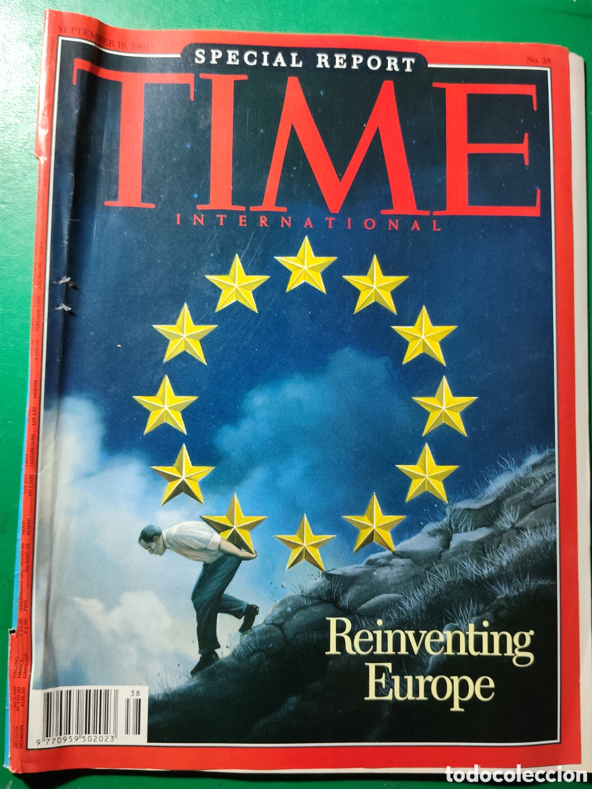 Coleccionismo de revistas y peri&oacute;dicos: Revista TIME 19 septiembre 1994 n&deg;38