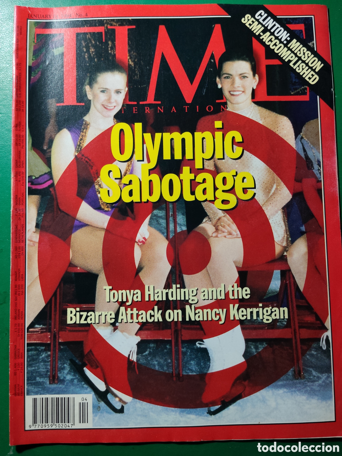 Coleccionismo de revistas y peri&oacute;dicos: Revista TIME 24 enero 1994 n&deg;4
