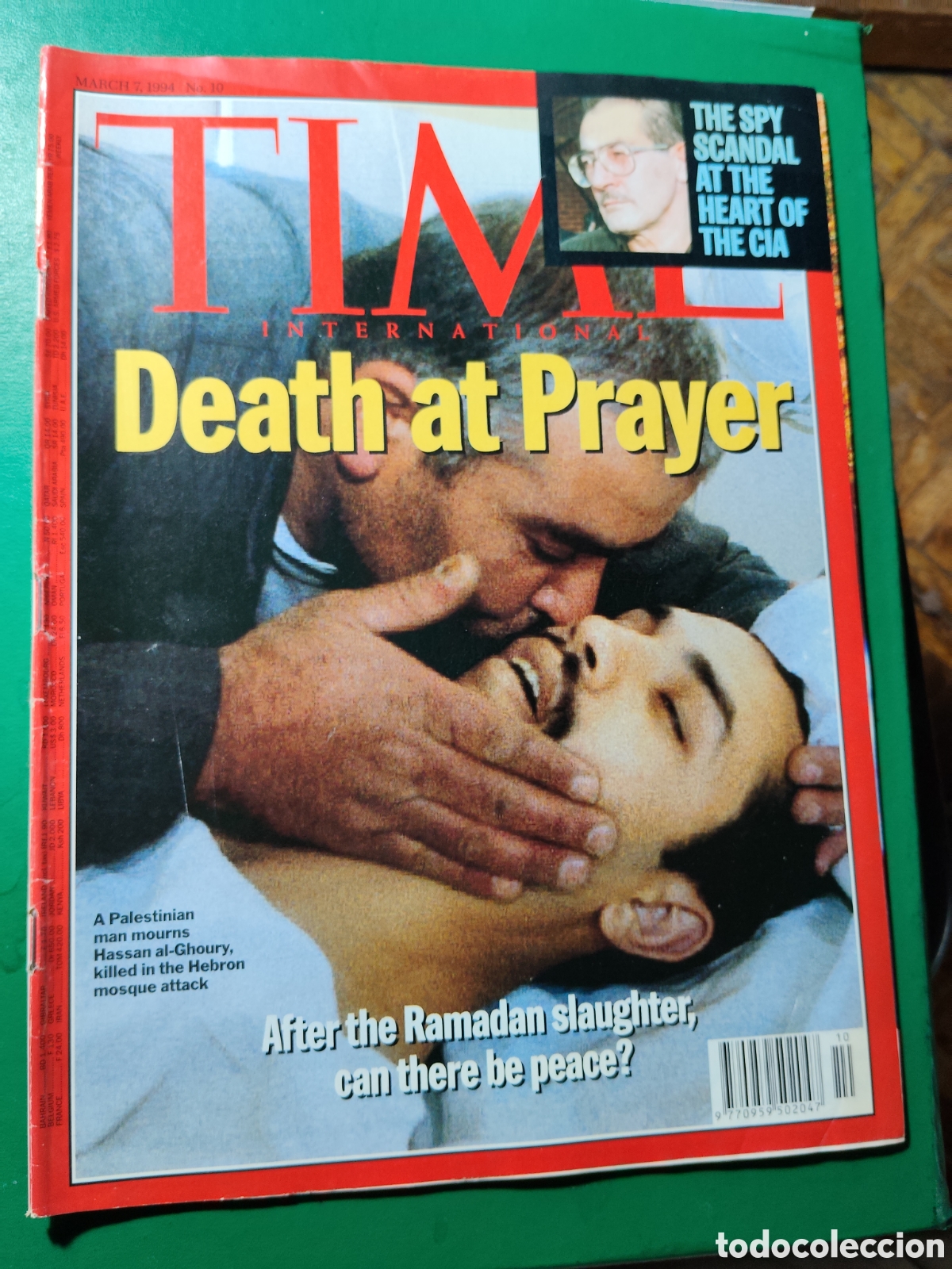Coleccionismo de revistas y peri&oacute;dicos: Revista TIME 7 marzo 1994 n&deg;10