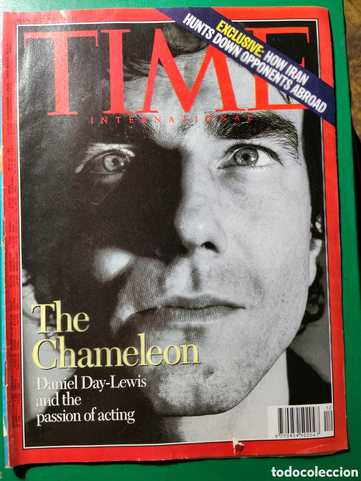 Coleccionismo de revistas y peri&oacute;dicos: Revista TIME 21 marzo 1994 n&deg;12