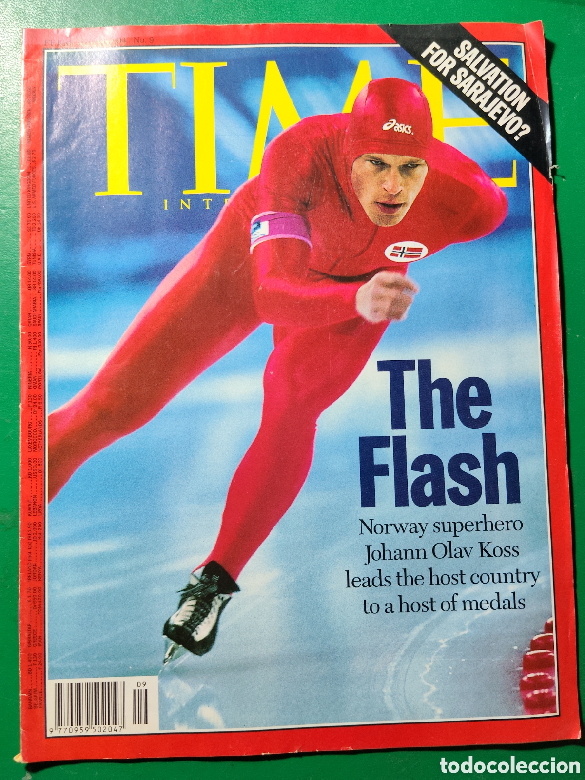 Coleccionismo de revistas y peri&oacute;dicos: Revista TIME 28 febrero 1994 n&deg;9