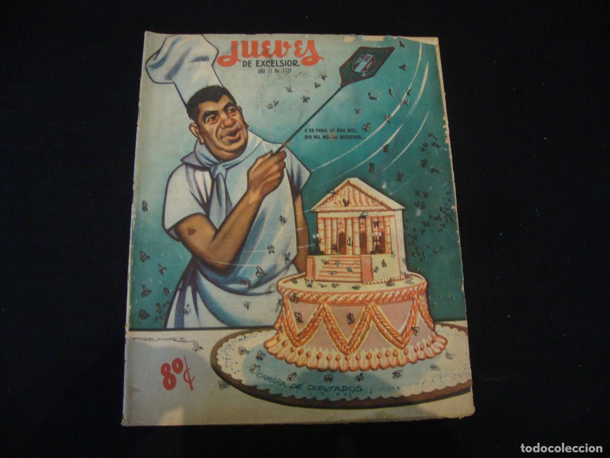 Coleccionismo de revistas y peri&oacute;dicos: REVISTA JUEVES DE EXCELSIOR 23 JUNIO 1955 N&ordm; 1718