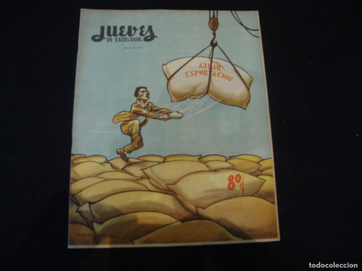 Coleccionismo de revistas y peri&oacute;dicos: REVISTA JUEVES DE EXCELSIOR 21 JULIO 1955 N&ordm; 1722
