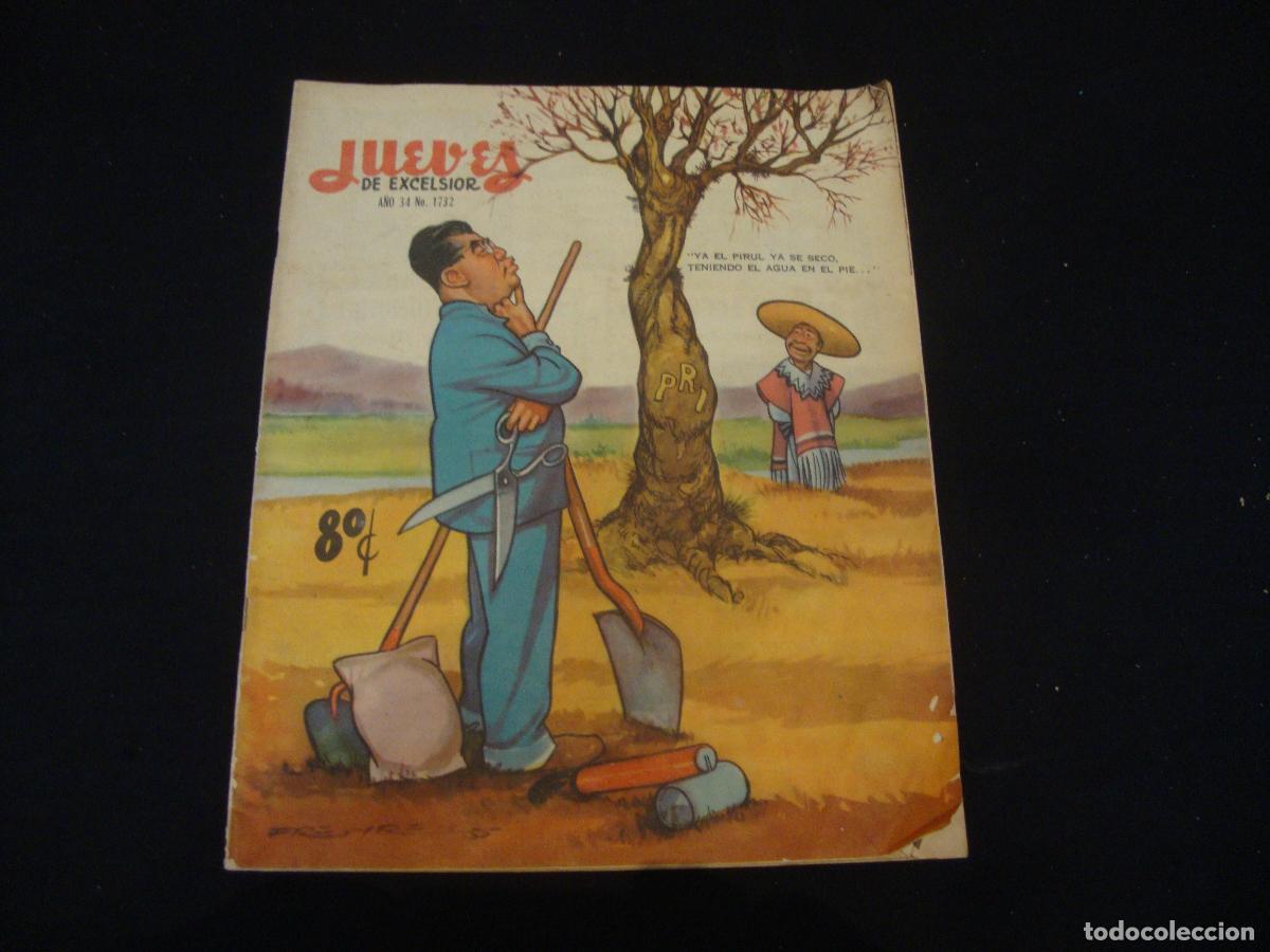 Coleccionismo de revistas y peri&oacute;dicos: REVISTA JUEVES DE EXCELSIOR 29 SEPTIEMBRE 1955 N&ordm; 1732