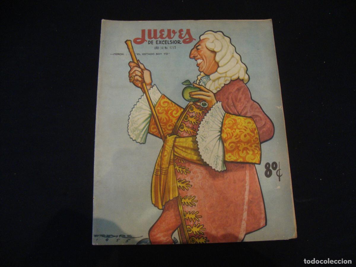 Coleccionismo de revistas y peri&oacute;dicos: REVISTA JUEVES DE EXCELSIOR 22 SEPTIEMBRE 1955 N&ordm; 1731