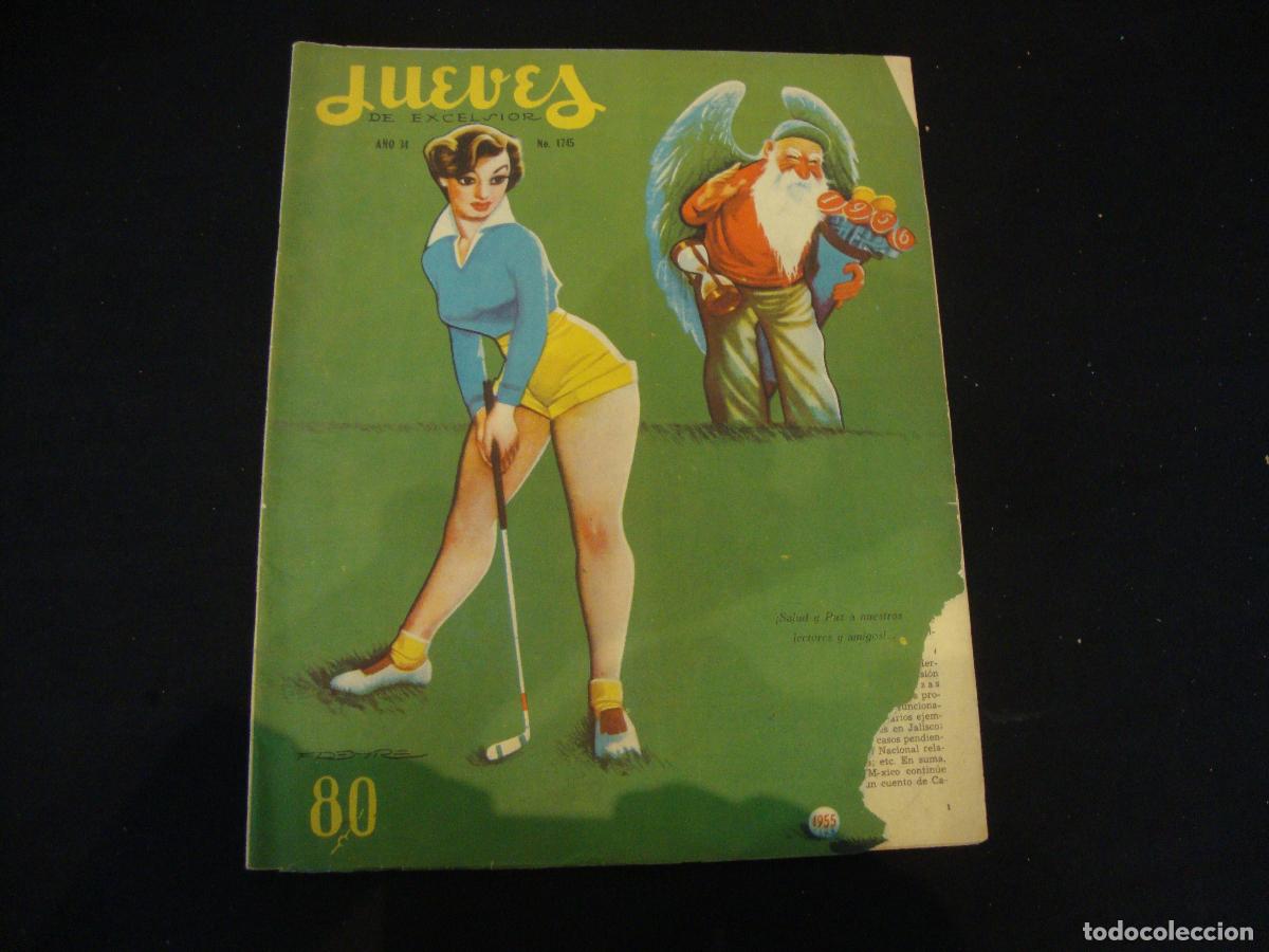 Coleccionismo de revistas y peri&oacute;dicos: REVISTA JUEVES DE EXCELSIOR 29 DICIEMBRE 1955 N&ordm; 1745