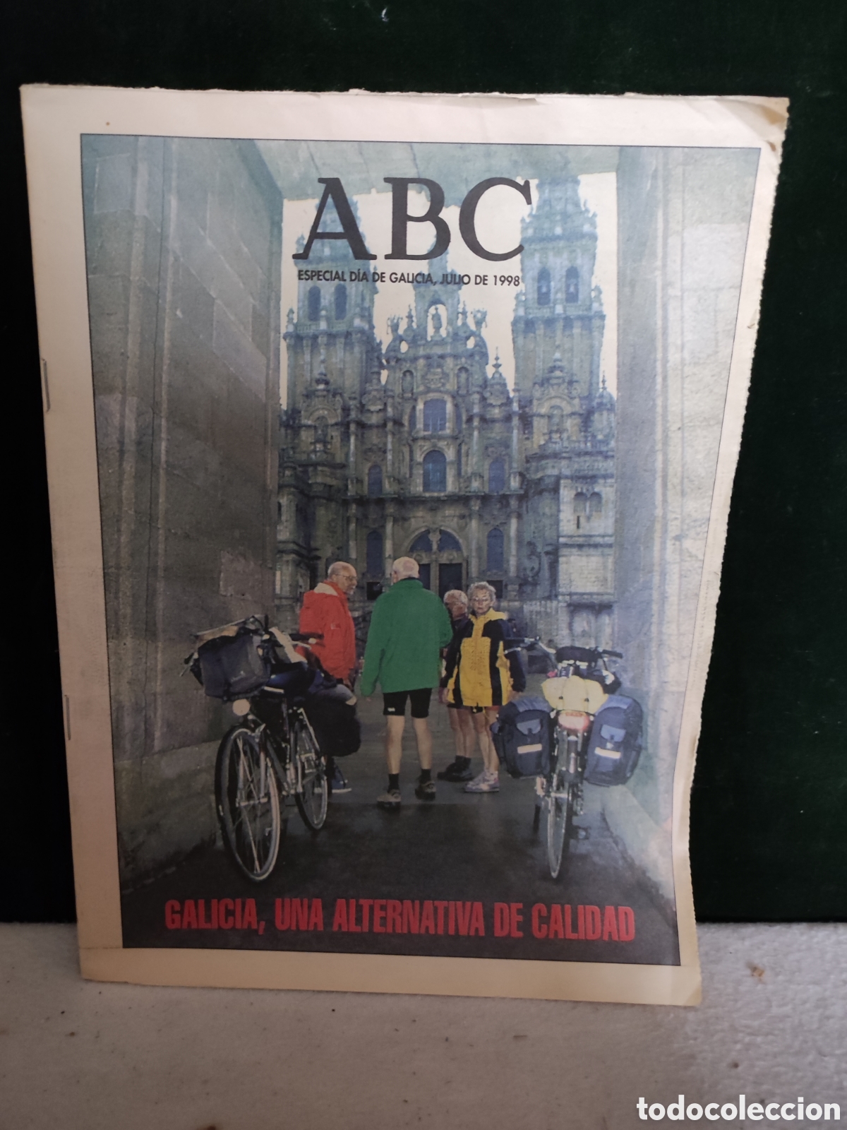 Coleccionismo de revistas y peri&oacute;dicos: ABC especial d&iacute;a de Galicia julio de 1998
