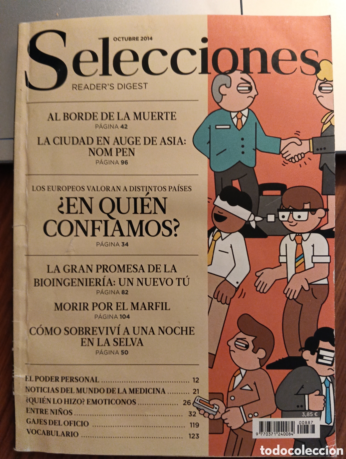 Coleccionismo de revistas y peri&oacute;dicos: Selecciones Reader's Digest, octubre 2014