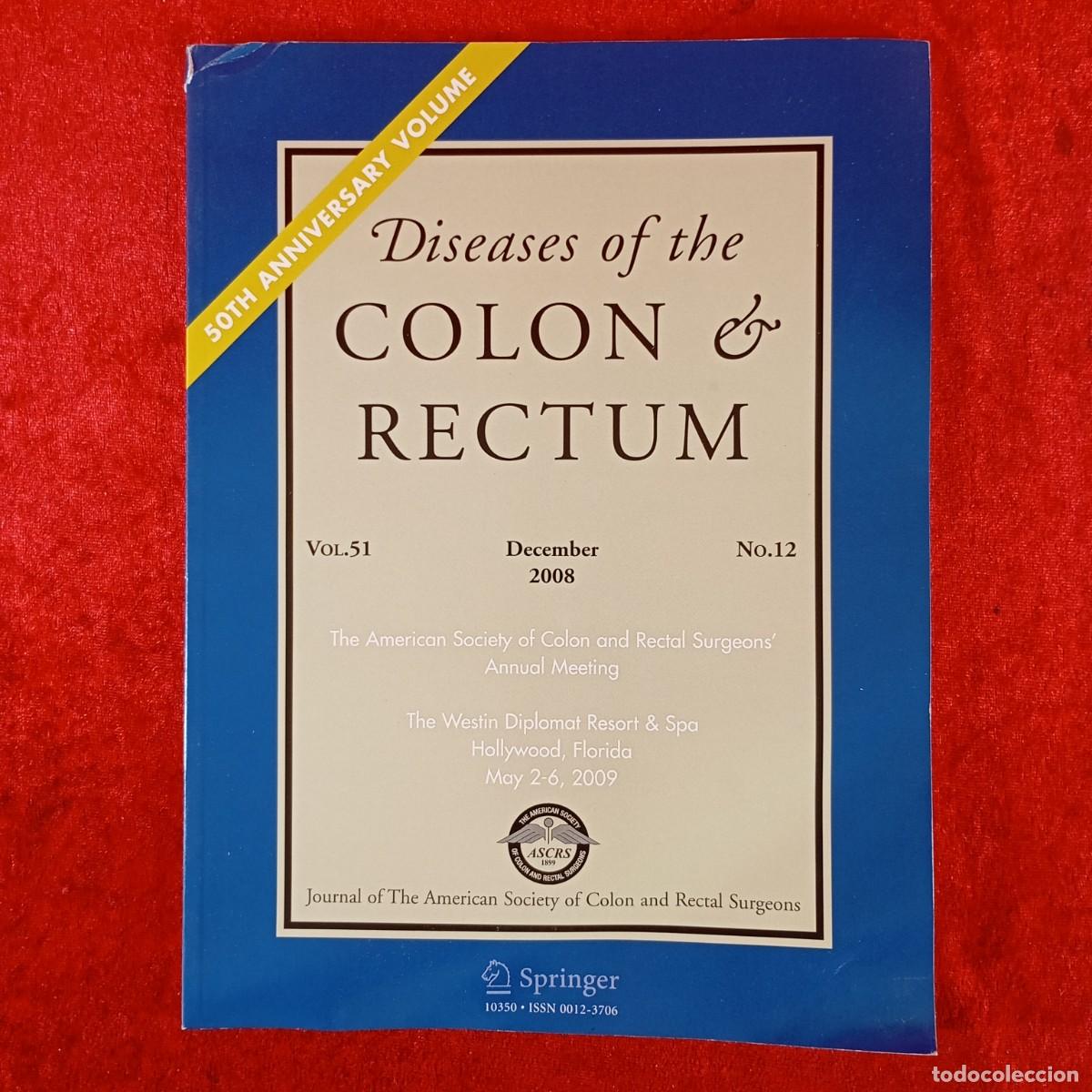 Coleccionismo de revistas y peri&oacute;dicos: DISEASES OF THE COLON & RECTUM - ASCRS - VOL. 51, NO. 12 - DECEMBER 2008 / 4941