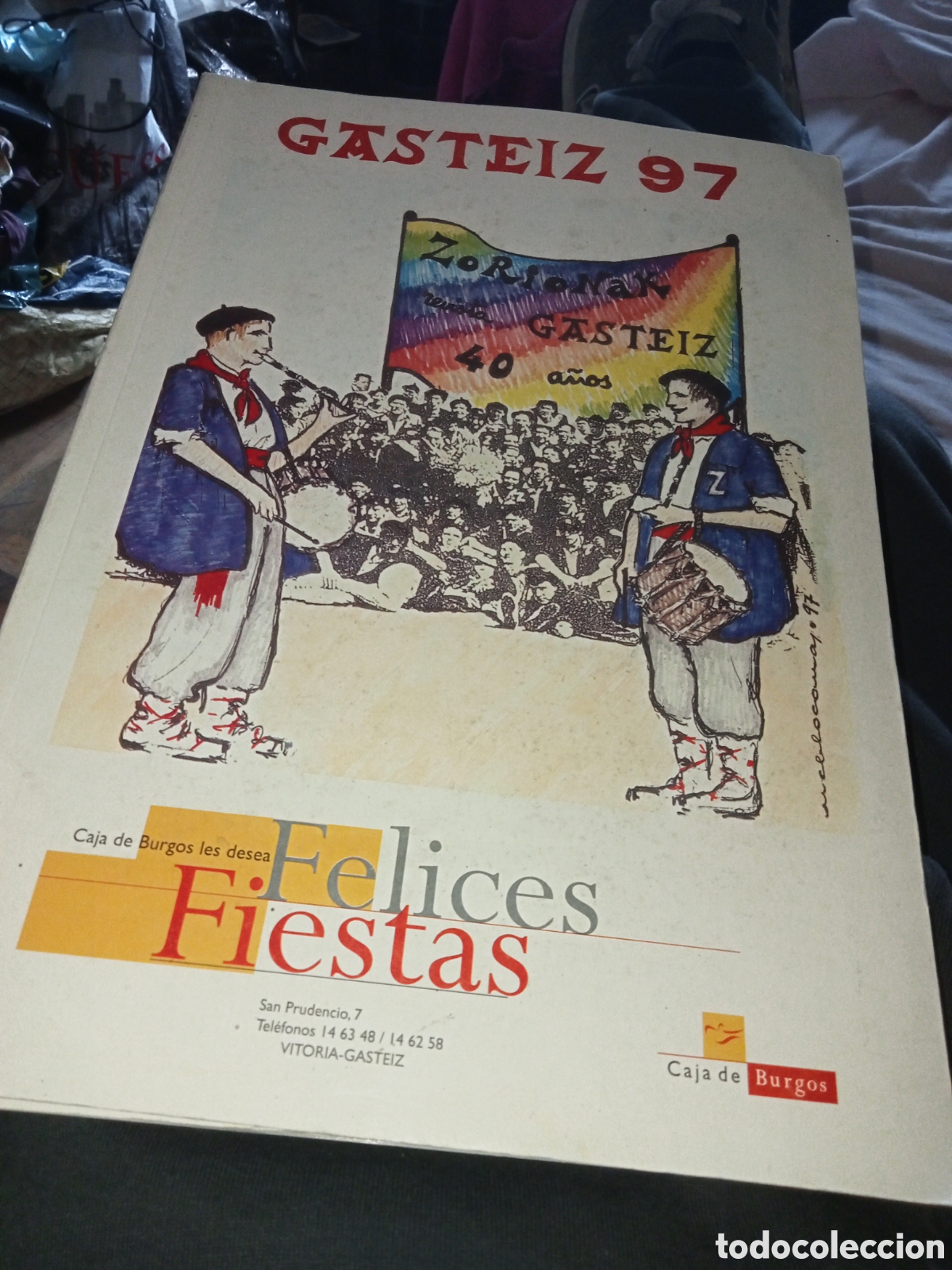 Coleccionismo de revistas y peri&oacute;dicos: Gasteiz 97 Revista y programa de fiestas