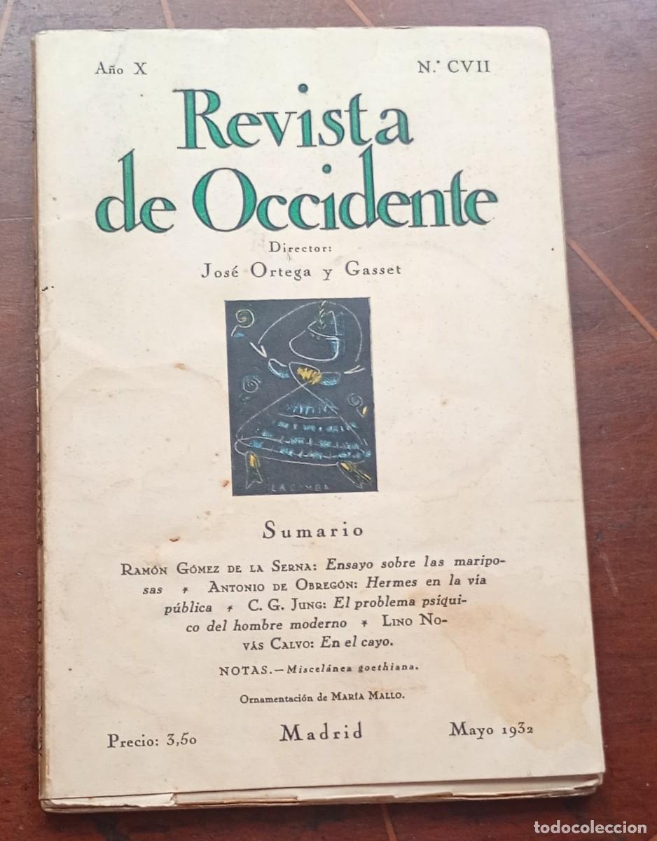 Coleccionismo de revistas y peri&oacute;dicos: REVISTA DE OCCIDENTE Mayo 1932 NUEVO - NO LEIDO