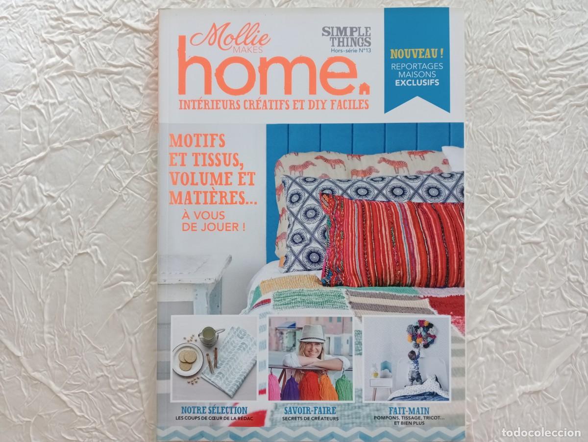 Coleccionismo de revistas y peri&oacute;dicos: Mollie Makes Home &ndash; Hors-S&eacute;rie N&deg;13. Revista francesa de decoraci&oacute;n y DIY