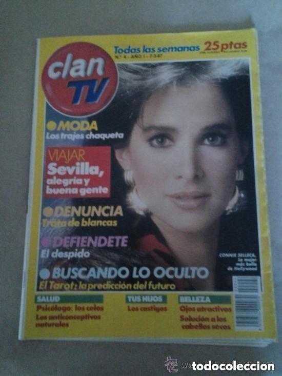 Coleccionismo de revistas y peri&oacute;dicos: CLAN TV -N 4 - 7 MARZO 1897 - CONNIE SELLECA